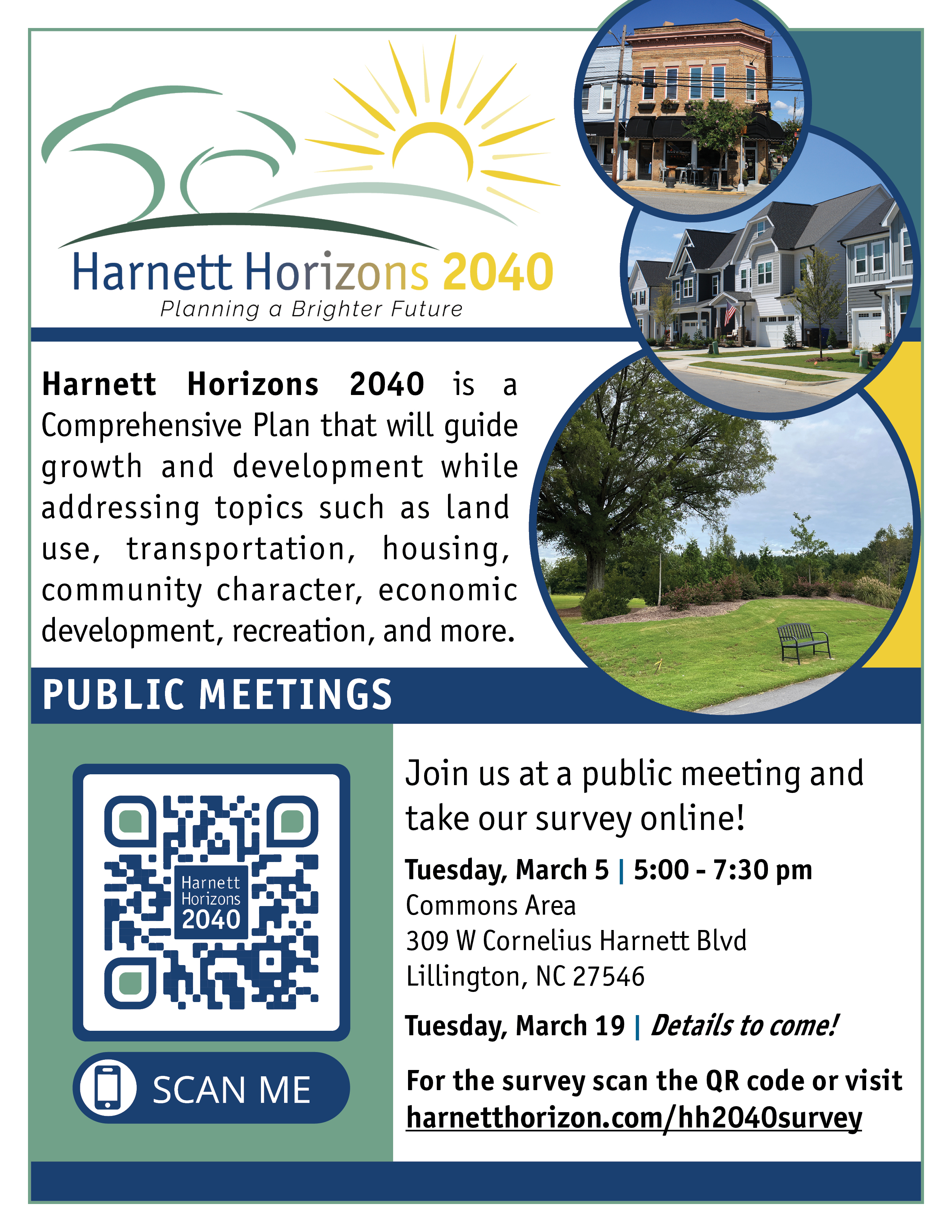 Harnett Horizons 2040 Public Drop-In Meeting 