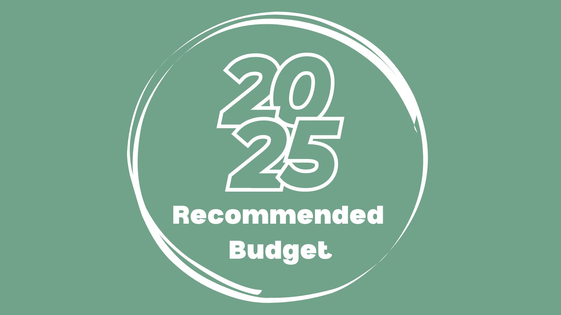 2025-2026 Recommended Budget