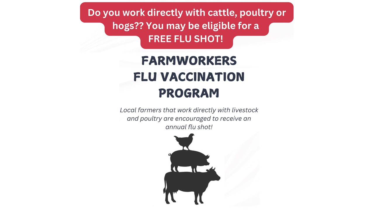 Farmers workers flu vaccine program