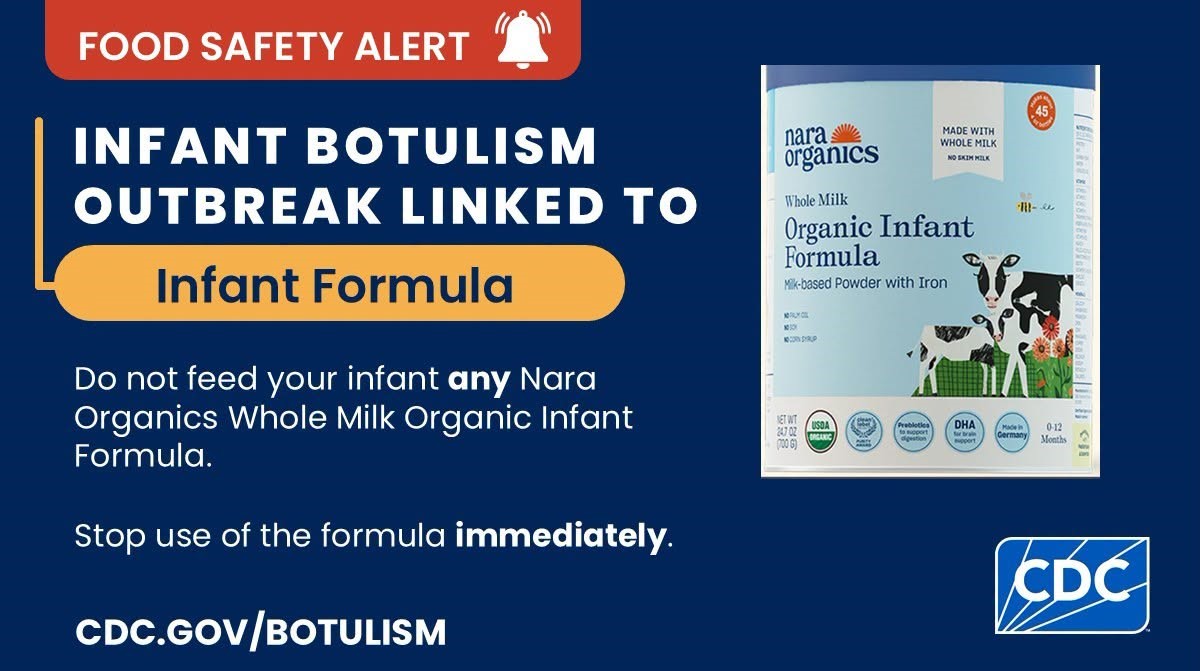 Infant Botulism Linked to Powdered Infant Formula