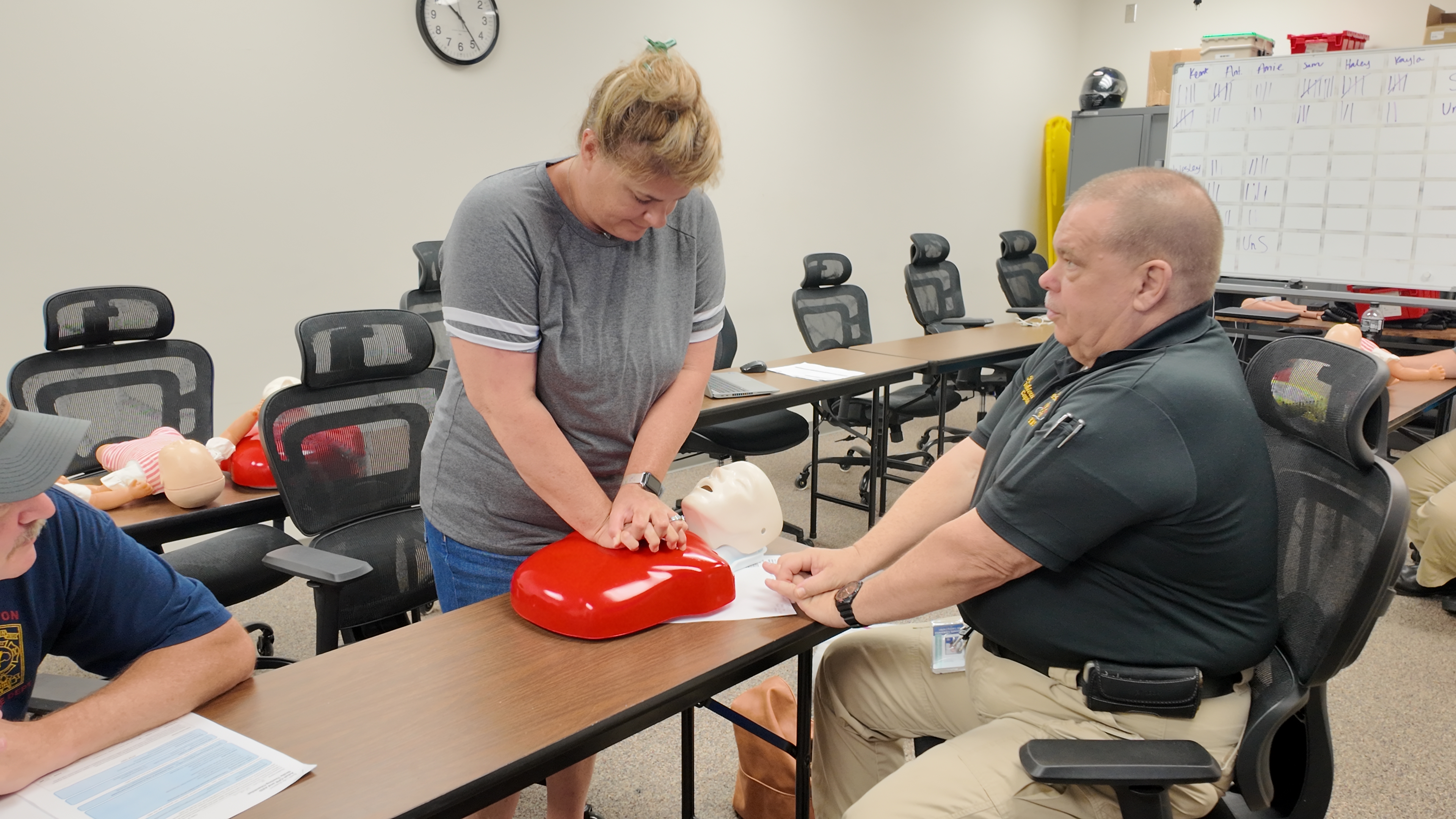 CPR demonstration