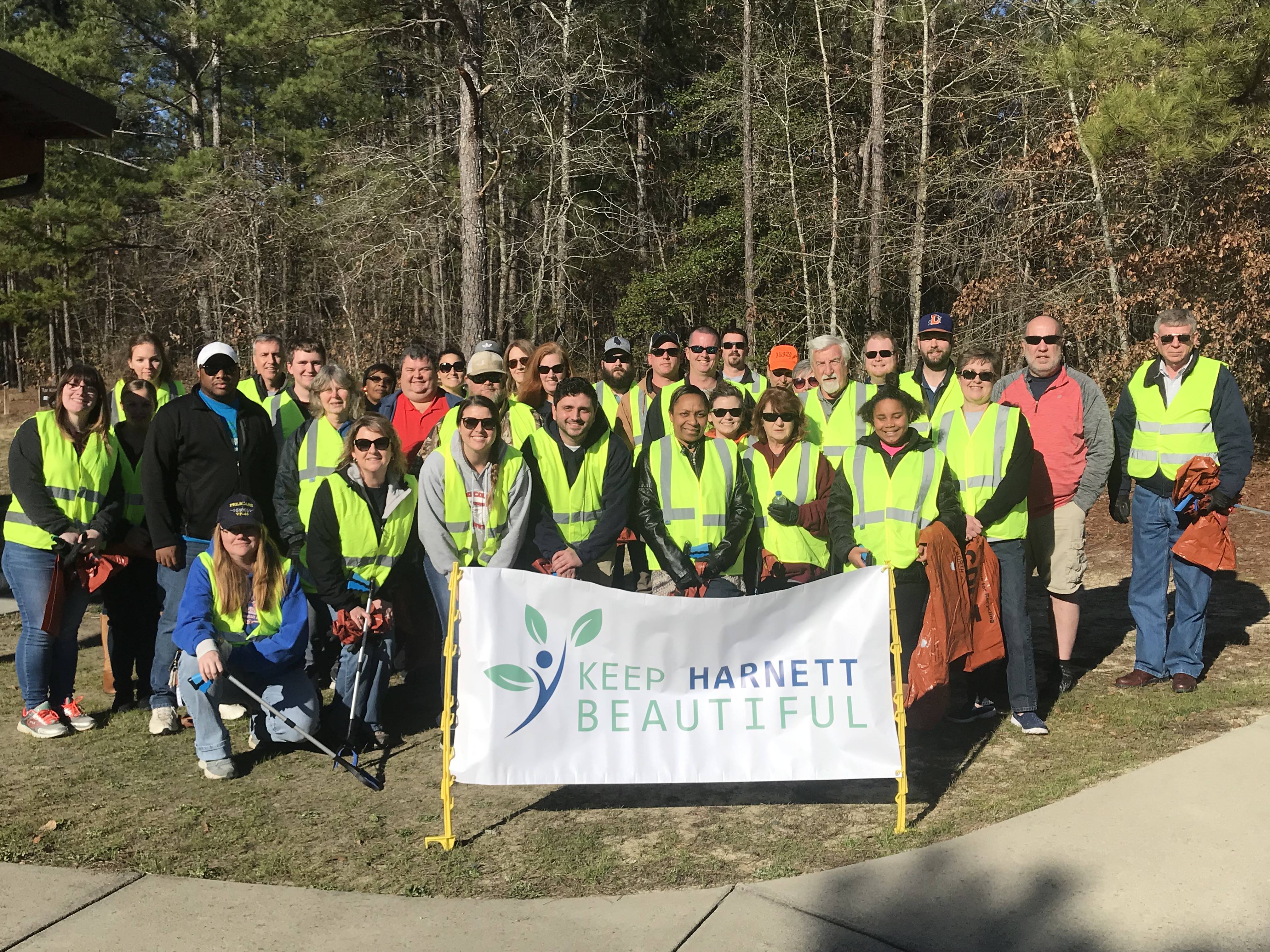 Picture of volunteers for Litter Sweep