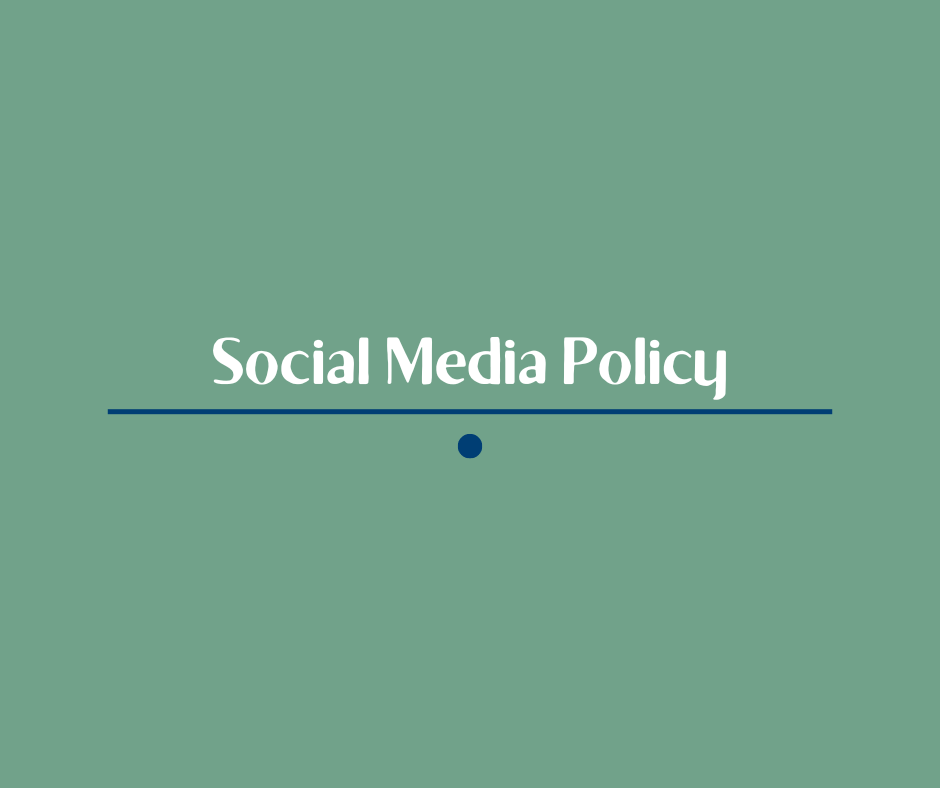 Social Media Policy