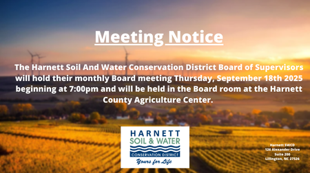 September 2025 meeting Notice
